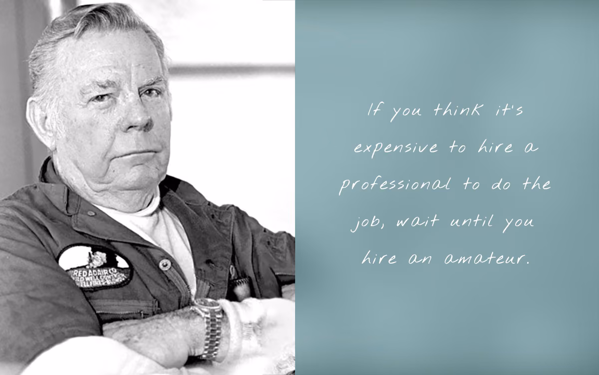 Hire a professional - Featured