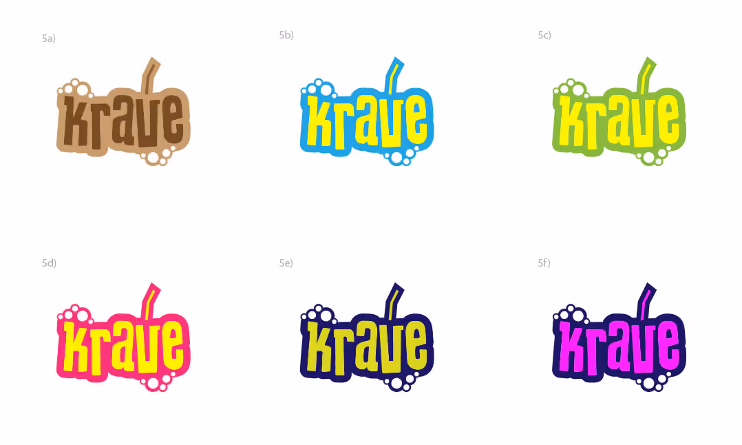 Krave logo colours