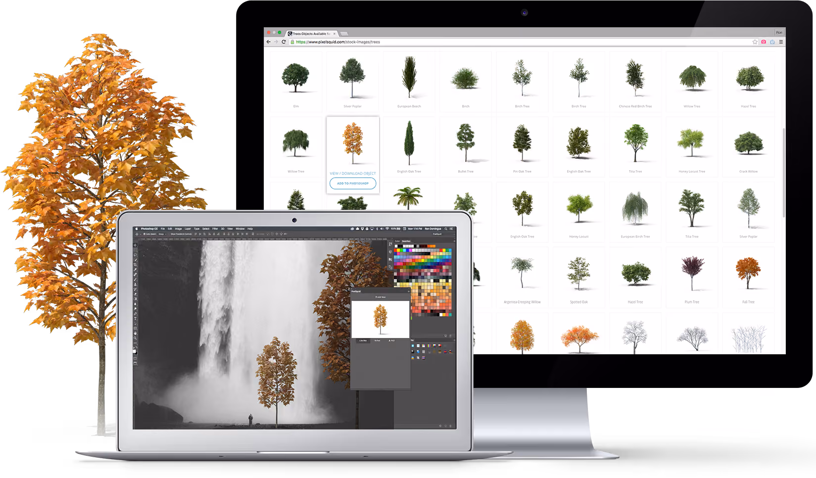 PixelSquid models