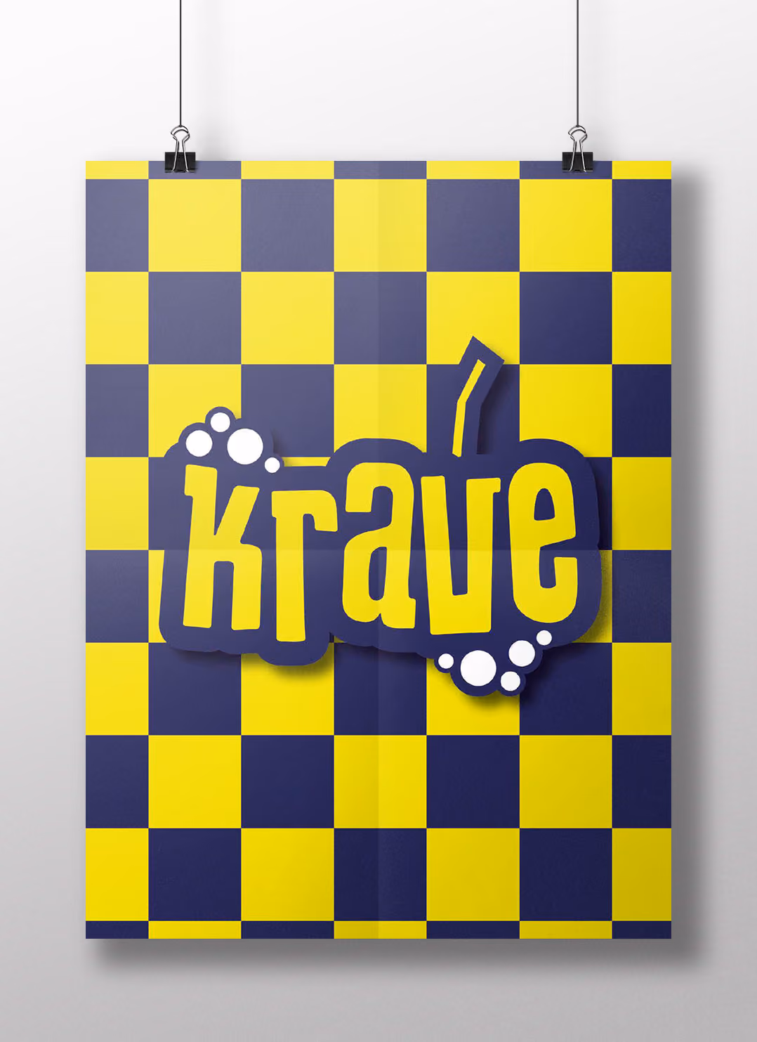 Krave poster design