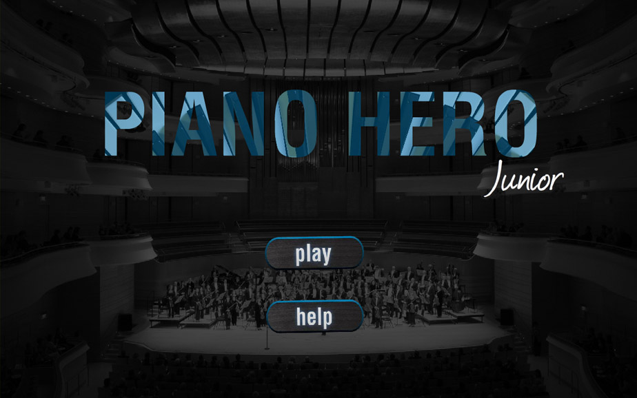 Piano Hero app design