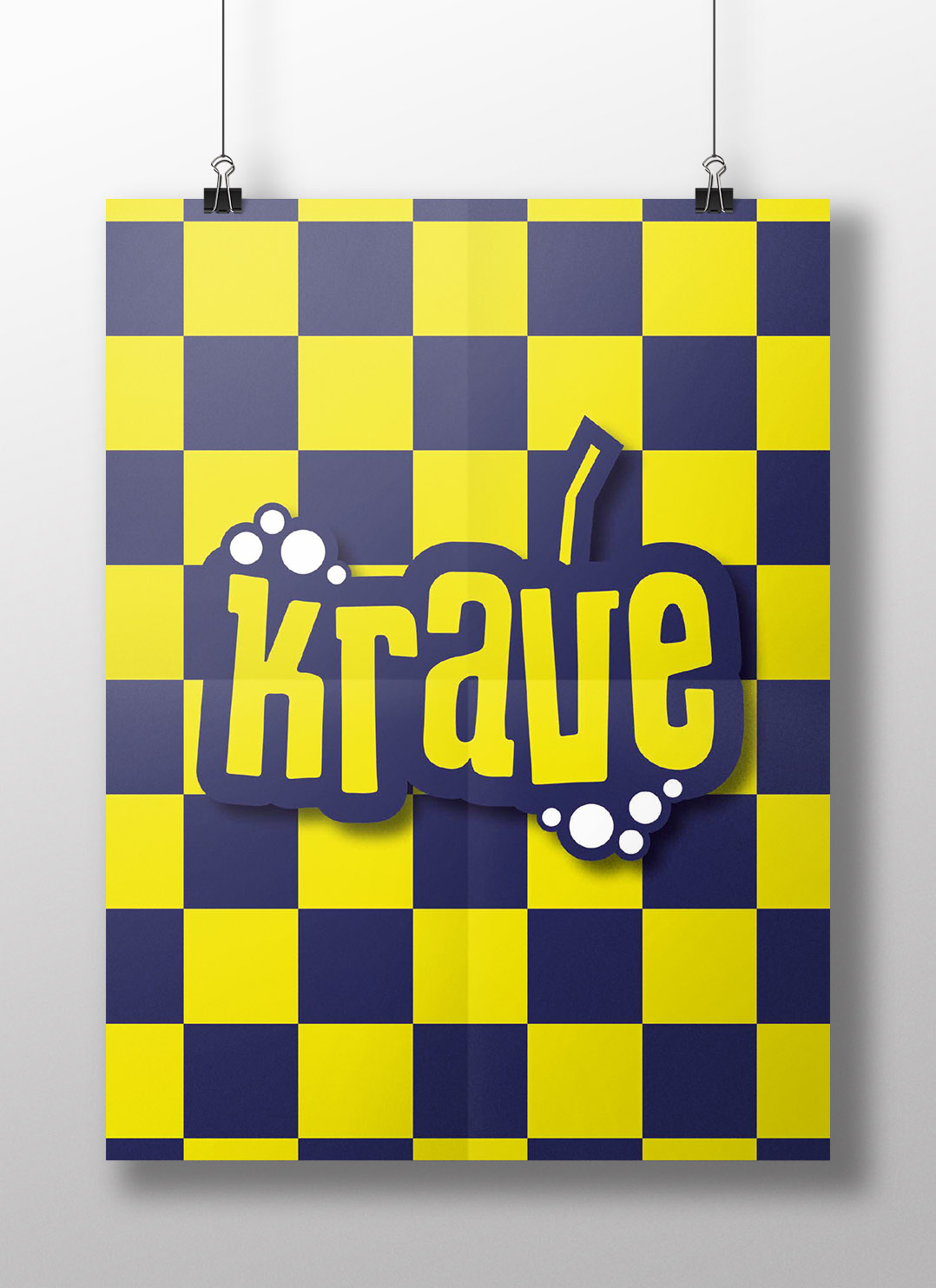 Krave poster design