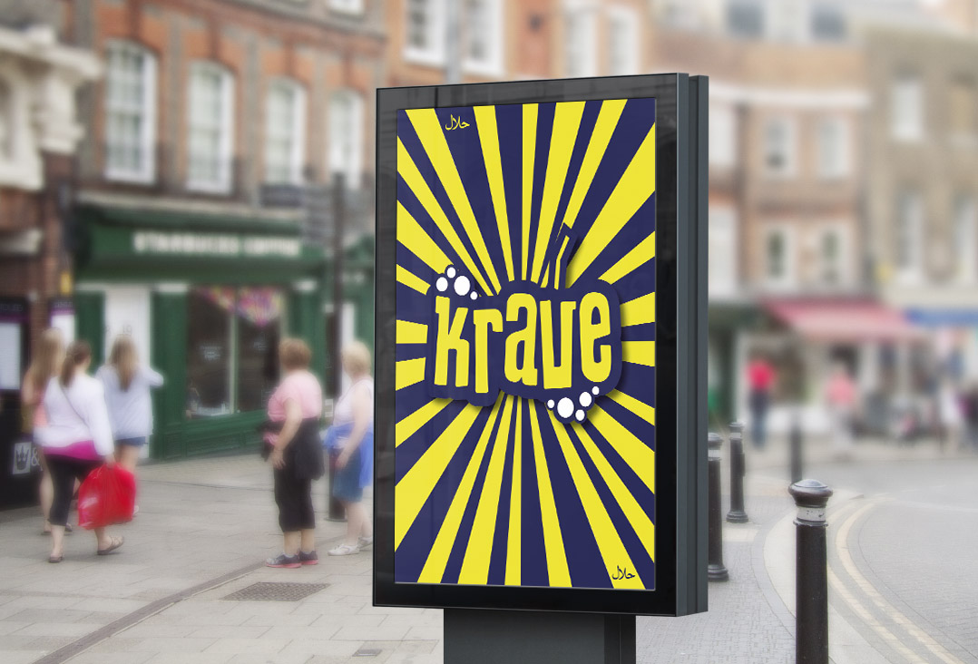 Krave poster design